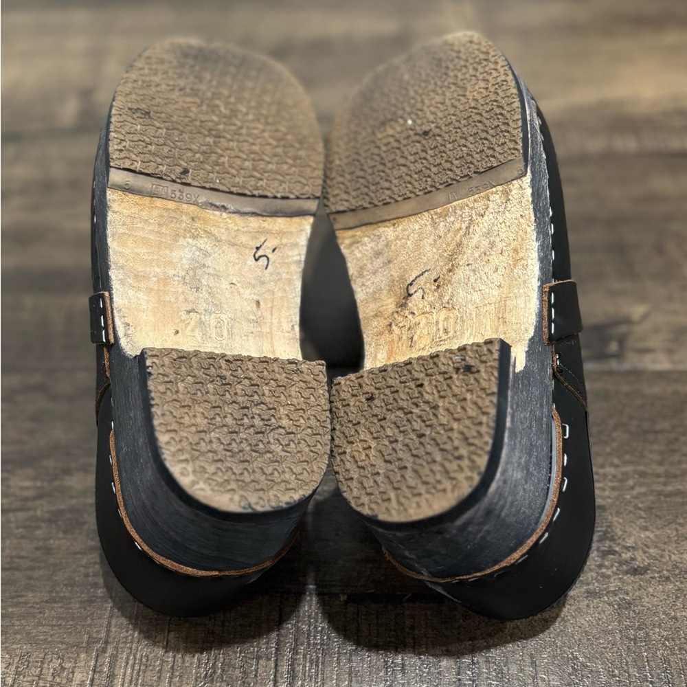 Simson Black Clogs - Picture 7 of 8